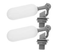 Vanne à Flotteur 1/2 Pouce Plastique 2 Pièces | Prévention des Débordements, Installation Compacte, pour Filtres à Eau et Cuve Ibc, Usage Domestique