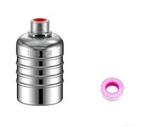 Vanne à flotteur automatique en acier inoxydable 304 pour entrée par le bas pour réservoirs d'eau, réservoirs de bétail avec adaptateur (A)
