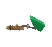 Vanne à flotteur automatique en laiton, bras réglable pour réservoir, réservoir, fontaine et système d'osmose inverse, 1,27 cm