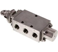 vanne à piston 5/2 G1/4'' en acier inoxydable -0.95-12bar/-13.2-168psi