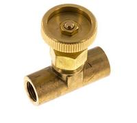 Vanne à pointeau en laiton G1/8'' NBR 15 bar - NLB