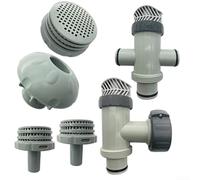 Vanne à pour piston Fendue pour Piscine pour intex 1500-4000 GPH | Compatible pompes 1500-4000 GPH, pour sable/ pour sel, contrôle débit pour précis, plastique durable