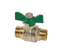 Vanne A Sphère Passage Intégral Nf Pn40 Acs Papillon Vert M/M 3/8''(12X17) Sferaco