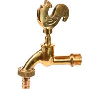 Vanne automatique, 1/2", laiton poli, longue portée