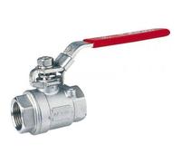 Vanne boisseau sphérique inox 316 - poignée cadenassable - FF 20x27 SFERACO