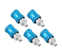 Vanne coulissante manuelle HSV-06 G1/8 en aluminium Contrôle du débit (HSV
