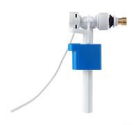 Vanne d'admission de réservoir avec adaptateur en laiton pour Geberit pour tece, volume d'eau réglable pour réparation facile du réservoir de toilettes