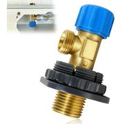 Vanne d'angle 3/8" en laiton, chasse d'eau encastrée, vanne d'arrêt WC | Pièces de rechange compatibles avec chasse d'eau 240.269.001 Installation salle de bain systèmes encastrés