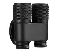 Vanne d'angle à double sortie, répartiteur d'eau à triple connexion avec interrupteurs indépendants, robinet inverseur de douche en laiton, pour machine à laver et adaptateur de bidet de toilettes