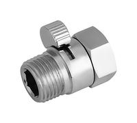 Vanne d'arrêt 1/2 "vanne de pommeau de douche vanne de pulvérisateur de Bidet en laiton vanne d'économiseur d'eau pour pulvérisateur de pomme de douche