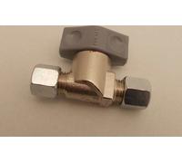 Vanne d'arrêt 8mm pour poêle à mazout / insert de chauffage à mazout Vanne à fermeture rapide