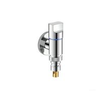 Vanne d'arrêt automatique en acier inoxydable pour machine à laver (argent)