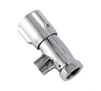 Vanne d'arrêt d'angle de compression 1/2 poussoir x 3/8 OD Quart de tour Vanne à bille en laiton Arrêt d'eau sans restriction de débit pour systèmes de plomberie en cuivre CPVC PEX (eau froide)