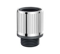 Vanne d'arrêt de pomme douche, contrôle du débit d'eau for pulvérisateur à main, interrupteur, pièces salle bain en ABS, régulateur, vanne, inverseur bras(Silver)