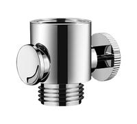 Vanne d'arrêt pour pommeau de douche avec limiteur de pression de débit | Limiteur de débit d'eau robuste pour robinet pulvérisateur