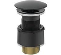 Ideal Standard tige vanne J3291XG capot laiton chromé, Silk noir, non verrouillable