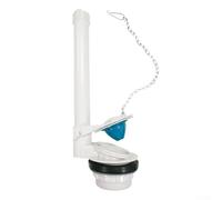 Vanne de chasse d'eau pour réservoir d'eau de toilette avec système de traction à chaîne et joint d'arrêt d'eau à clapet (2#)