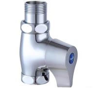 Vanne de chasse en cuivre pour urinoir à ouverture rapide pendant 3 | Construction en laiton massif, entrée de 2,5 cm, action retardée, économie d'eau, design à pied