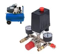 Vanne De Commande De Commutateur De Pression De Compresseur D'air, Régulateur De Collecteur De Commutateur De Pression, Régulateur De Collecteur De Commutateur Vertical 90-120PSI AC 240V/380V