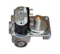 Vanne de commande de gaz pour chauffe-eau Suburban SW4D SW10D RV double | Construction en alliage d'aluminium - Entrée NPT de 0,9 cm - Sortie Loxit de 6,35 mm - Installation professionnelle requise