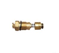 Vanne de commande de nettoyeur haute pression en laiton - Régulation haute pression pour RE130 RE100 RE110 pour systèmes à piston, construction pour tâches de nettoyage de jardin domestique