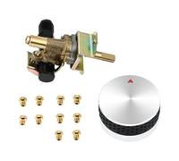 Vanne de commande de régulateur de gaz naturel avec Orifices de gaz LP, Kit de Conversion de buse for foyer au Propane, barbecue et régulateur de brûleur