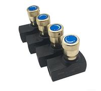 Vanne de contrôle du débit hydraulique manuelle NPT 1/4 3/8 1/2 3/4" pour machine de moulage par injection, régulateur de fluide bidirectionnel en acier (NPT 3/4)