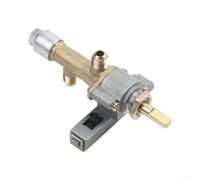 Vanne de Contrôle pour gaz Sécurité avec Allumage Piézo pour Chauffage Jardin - Basse Pression 65 mbar Thermocouple 600mm Kit Réparation Foyer Propane(Male7/16)