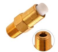 Vanne de décharge thermique en laiton 6,35 mm pour nettoyeur haute pression, filetage NPT, limite de 200 psi, partie de sécurité pour systèmes de lavage à puissance extérieure