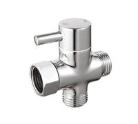 Vanne De Dérivation Douche En Laiton À 3 Voies G1/2, Séparateur D'eau, Adaptateur T, Commutateur Robinet Réglable, Raccord Salle Bains(3 Way Diverter-A)