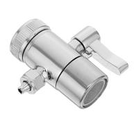 Vanne de Dérivation en Cuivre 1/4" à Levier Unique pour robinet | Corps Métallique Compact, Cœur Usiné Précision, pour Tubes 1/4" et Éviers Cuisine
