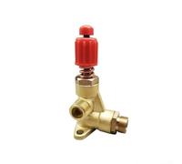 Vanne de nettoyeur haute pression en cuivre 55 58 type double port régulateur pour contrôle du débit stable doré 4,6 x 2,2 cm (22 mm)