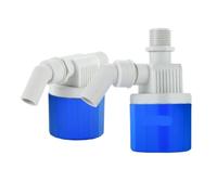Vanne de niveau d'eau à filetage mâle de 1,27 cm, 1,9 cm, 2,5 cm, filetage mâle, valve de niveau d'eau à passage droit, tour flottante, réservoir à ballon, accessoires de toilette (C10-ER16A-150