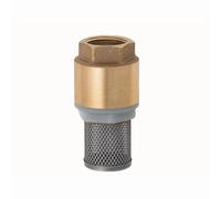Vanne de pied en laiton Système York 32mm (1¼\") femelle