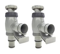 Vanne de piscine à piston pour bassin montant, pièces de rechange avec valve marche/arrêt, accessoires de piscine pour adaptateur de tuyau Intex et support de tuyau