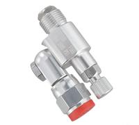 Vanne de pulvérisation sans air 287030 - Filetage de 7/8" - Fonction de | Matériau métallique 700-3600 PSI compatible avec les outils de pulvérisation de peinture Airless et les barres d'extension