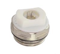 Vanne de purge manuelle de radiateur de 5,1 cm et valve d'aération d'obturation avec buse réglable conçue pour une libération efficace de l'air dans les systèmes de chauffage du radiateur