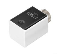 Vanne de radiateur thermostatique intelligente pour Zigbee 3.0 App Control | Pour protocole Zigbee 3.0, télécommande de l'application, fonctionne avec des capteurs, programmation hebdomadaire