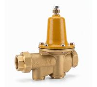Vanne de réduction de pression de 1,9 cm, LF25AUB-Z3, alliage de silicium de cuivre moulé intégré, 0,6 °C-83,3 °C, 25-75 psi, maximum 300 psi, Union femelle NPT x prise femelle NPT, garantie de 10 ans