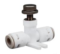 Vanne de Régulation Débit Eau Ajustable 49mm | Levier ajustement manuel, contrôle pour précis débit, installation pour facile, tuyauterie compact