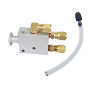 Vanne de réinitialisation automatique à trois voies VS-25224 pour camion, configuration à 3 voies en métal avec connecteur intégré, fonction de réinitialisation automatique, construction robuste, pour