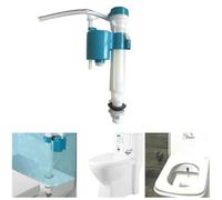 Vanne de remplissage réglable avec entrée inférieure G1/2, pour économie d'eau silencieuse et installation dans les systèmes de plomberie de salle de bain, pour projets d'amélioration | Entgoinggo