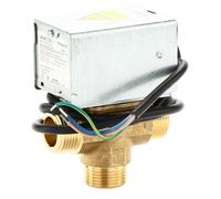 Vanne de répartition trois voies avec actionneur électrique Honeywell V4044C1338