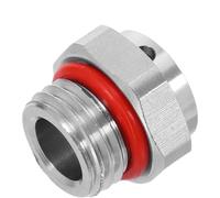Vanne de Ventilation Hydraulique Étanche Ip68 en Acier Inoxydable | Filetage Mâle 1/4 Npt, Design D’échappement ’équilibrage, pour Équipements Hydrauliques, Argenté