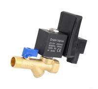 Vanne de vidange automatique 24-240 V AC/DC Minuteur électronique pour compresseur d'air Réservoir de gaz Élimination de l'humidité 1/2" NPT IP65
