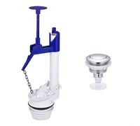 Vanne de Vidange Rotative pour Réservoir WC | Opération par simple pression, libération pour efficace de l'eau, mécanisme fluide, usage quotidien facile