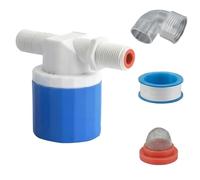 Vanne D'Eau - 5" Vanne À Flotteur | Entretien Maison Installation Facile Réservoir Flotteur Pour Piscine | 1 Pack Automatique Non Électrique Kit Contrôle Niveau, Bleu PP Abreuvoir Étang