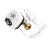 Vanne D'eau Intelligente Wifi Dn25 avec Minuterie et Alarme | Commande à Distance, Installation Facile, Modèle Ac220v, PC Abs, Blanc, pour Eau et Gaz