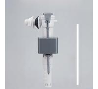 Vanne d'entrée de toilette intelligente de 1,27 cm avec rotation complète à 180 degrés et base interchangeable pour une plus grande compatibilité avec les configurations de réservoir standard