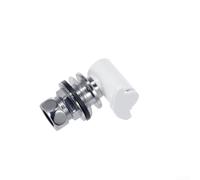 Vanne d'entrée d'eau pour urinoir G3/4 Filetage en plastique ABS Blanc (D) | Matériau ABS solide, fiabilité durable, utilisation quotidienne, finition porcelaine blanche
